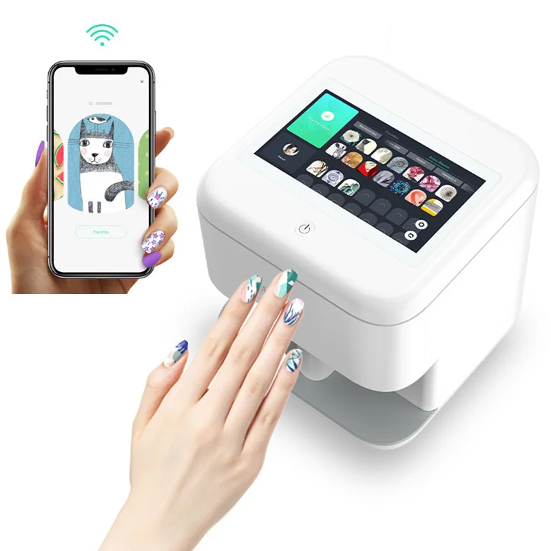 Portable Nail Art Printer 3D Machine For Diy Nail Designs Accessories Tools Professional Nail Products Supplies Wholesale
Portable Nail Art Printer 3D Machine For Diy Nail Designs Accessories Tools Professional Nail Products Supplies Wholesale