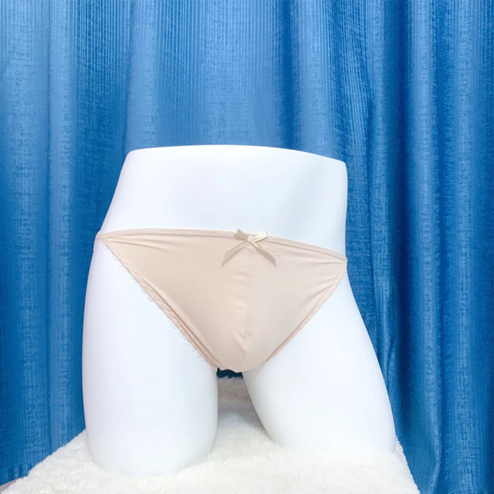 Sexy Men Small Briefs Underwear Ice Silk Sheer Bulge Pouch Bikini Briefs Thongs Breathable Underwear Underpants Thin String Homm
Sexy Men Small Briefs Underwear Ice Silk Sheer Bulge Pouch Bikini Briefs Thongs Breathable Underwear Underpants Thin String Homm