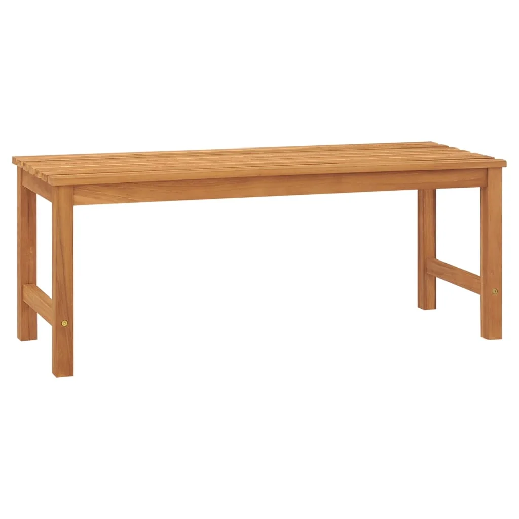 Garden Bench, Solid Teak Wood Outdoor Seat Chair, Patio Furniture 114 x 40 x 45 cm
Garden Bench, Solid Teak Wood Outdoor Seat Chair, Patio Furniture 114 x 40 x 45 cm