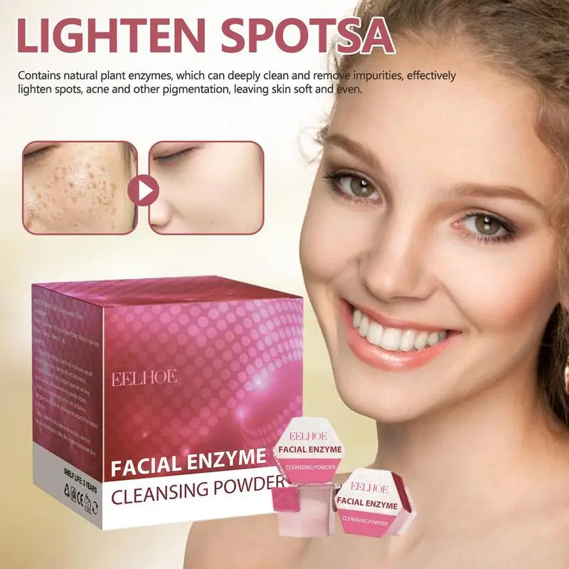 Facial Cleansing Powder Remove Age Acne Spots Pimples Moisturizing Whitening Oil Control Shrink Pores Face Wash Powder
Facial Cleansing Powder Remove Age Acne Spots Pimples Moisturizing Whitening Oil Control Shrink Pores Face Wash Powder