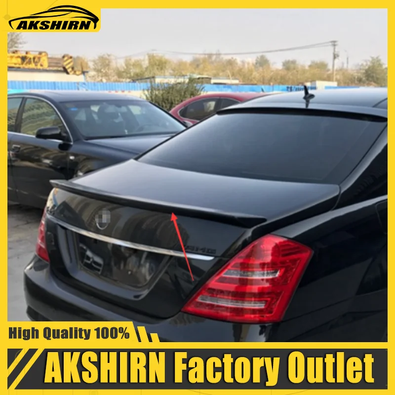 For Mercedes S class w221 2006-2013 AMG style ABS Material spoiler rear trunk wings tail lip for benz S320 S400 S420 S450 S600
For Mercedes S class w221 2006-2013 AMG style ABS Material spoiler rear trunk wings tail lip for benz S320 S400 S420 S450 S600