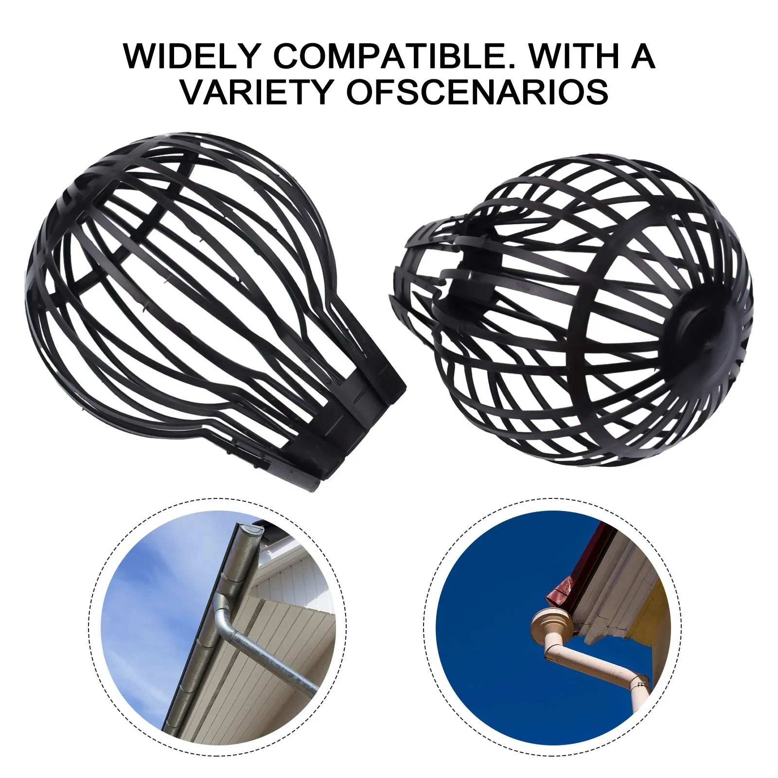 Practical Roof Drain Parts Accessories Black Block Debris Dirt Down Pipe Filter Drain Cover Protecter Fittings
Practical Roof Drain Parts Accessories Black Block Debris Dirt Down Pipe Filter Drain Cover Protecter Fittings