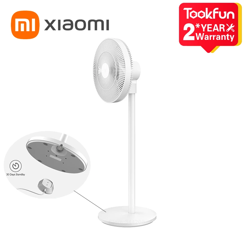 XIAOMI MIJIA Smart Standing Variable Frequency Circulation Electric Floor standing Fans With Battery Version Rechargeable Fans
XIAOMI MIJIA Smart Standing Variable Frequency Circulation Electric Floor standing Fans With Battery Version Rechargeable Fans