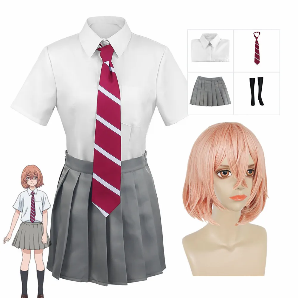 Tokyo Revengers Tachibana Hinata Cosplay Costumes Tokyo Avengers Anime Clothes Costume Halloween Femme
Tokyo Revengers Tachibana Hinata Cosplay Costumes Tokyo Avengers Anime Clothes Costume Halloween Femme