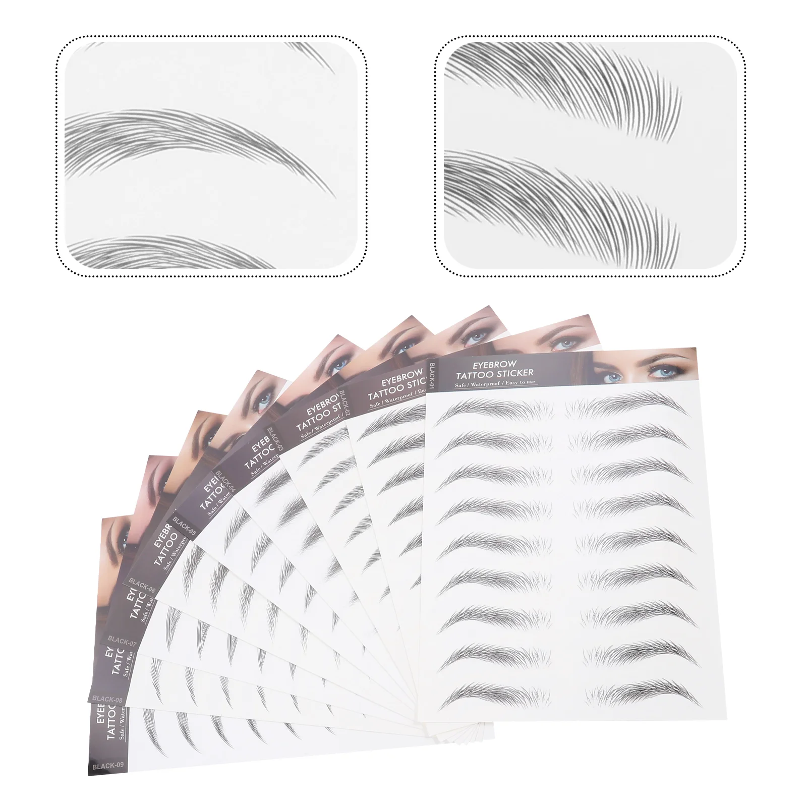 Eyebrow Tattoobrown Sticker Eyebrows Imitation Hairtransfers Dark False Off 6D Black Peel Waterproof Tool Stickers Transfer
Eyebrow Tattoobrown Sticker Eyebrows Imitation Hairtransfers Dark False Off 6D Black Peel Waterproof Tool Stickers Transfer