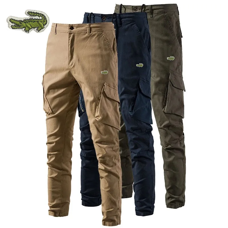 Brand CARTELO Cargo Pants Men Fashion Casual Spring Autumn Trousers High Quality Embroidery Men's Pants Cotton Outdoor Pants
Brand CARTELO Cargo Pants Men Fashion Casual Spring Autumn Trousers High Quality Embroidery Men's Pants Cotton Outdoor Pants