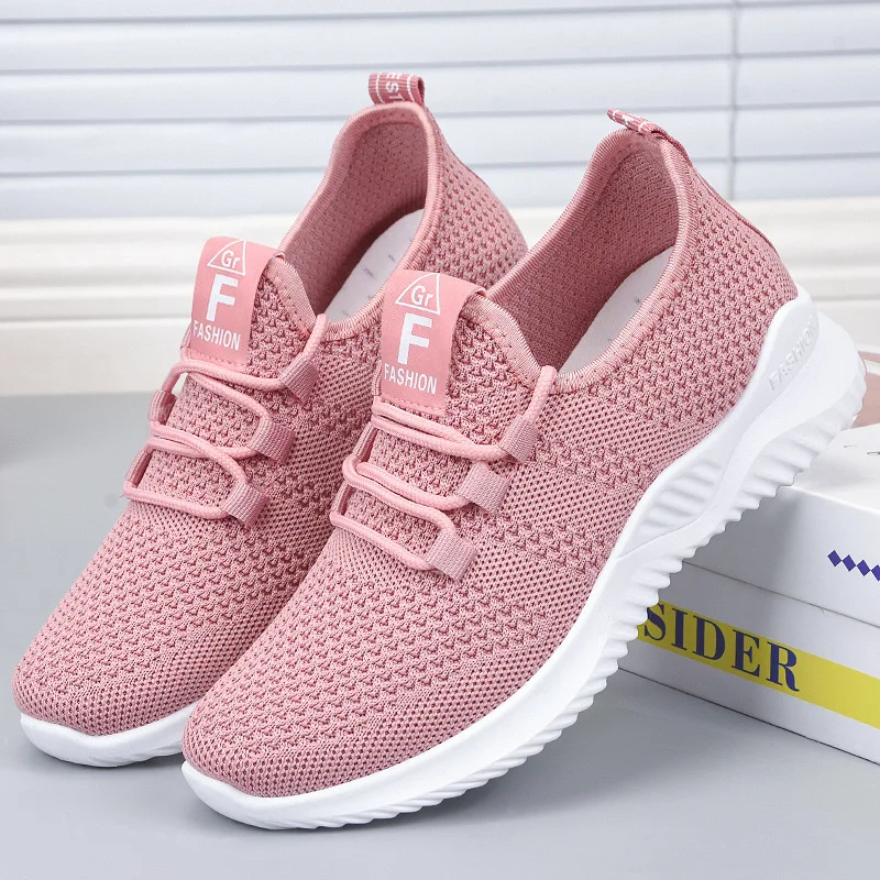 Women's Shoes 2022 The New Leisure Soft Sole Net Surface Solid Color Lace Round Head Light Comfortable Sports Shoes
Women's Shoes 2022 The New Leisure Soft Sole Net Surface Solid Color Lace Round Head Light Comfortable Sports Shoes