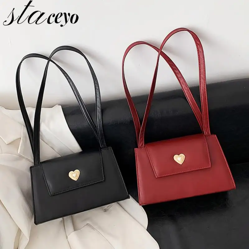 Retro Women Portable Small Square Shoulder Bags Red Wine Ladies Underarm Bag Vintage PU Leather Female Tote Purse Handbags
Retro Women Portable Small Square Shoulder Bags Red Wine Ladies Underarm Bag Vintage PU Leather Female Tote Purse Handbags