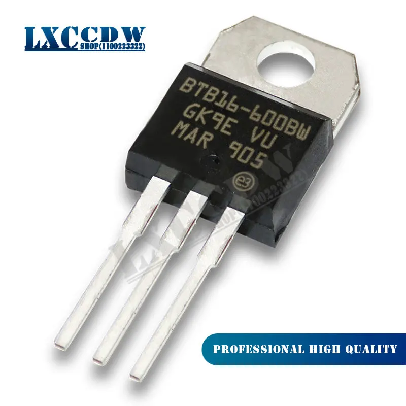 5PCS BTB16-600BW TO220 BTB16-600 TO-220 BTB04-600SL BTB04-600 BTB10-800BW BTB10-800 BTB12-600C BTB12-600 BTB16-700SW BTB16-700
5PCS BTB16-600BW TO220 BTB16-600 TO-220 BTB04-600SL BTB04-600 BTB10-800BW BTB10-800 BTB12-600C BTB12-600 BTB16-700SW BTB16-700