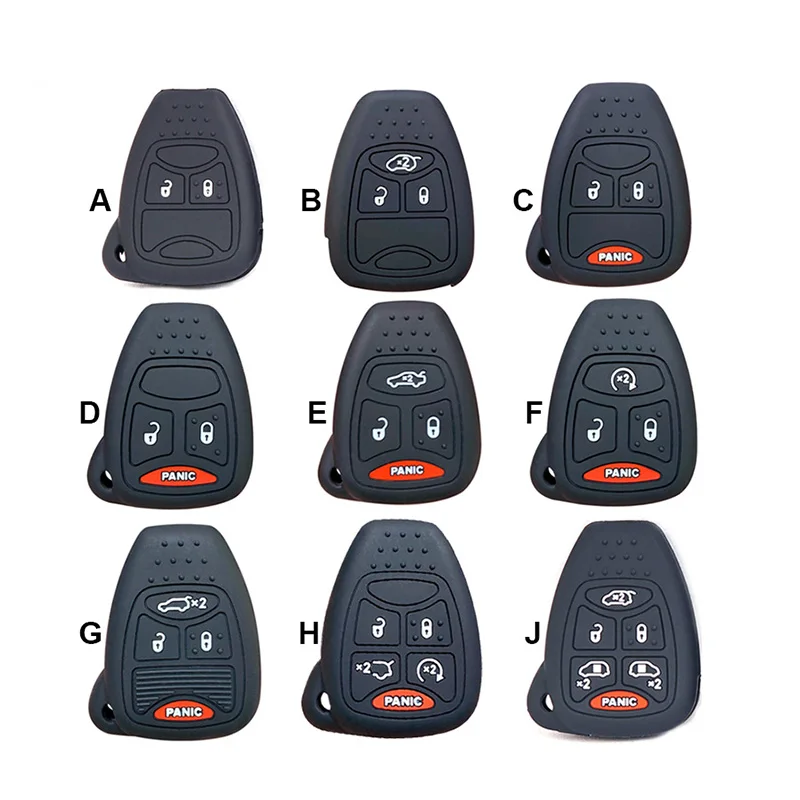 Soft Rubber Key Cover Case Cap for Jeep Grand Cherokee Wrangler JK Commander for Dodge Nitro Calibe for Chrysler 300C Pacifica
Soft Rubber Key Cover Case Cap for Jeep Grand Cherokee Wrangler JK Commander for Dodge Nitro Calibe for Chrysler 300C Pacifica