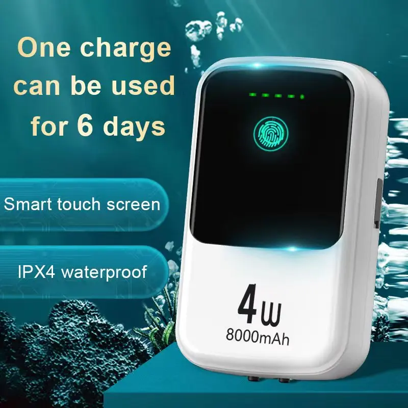 Ultra-quiet Aquarium USB Charging Oxygen Pump Air Compressor Fish Tank Oxygen Pump Single Double Outlet with Check Valve
Ultra-quiet Aquarium USB Charging Oxygen Pump Air Compressor Fish Tank Oxygen Pump Single Double Outlet with Check Valve