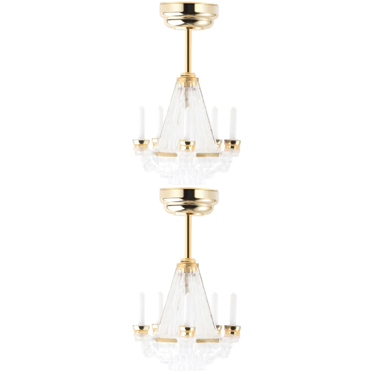 2 Pcs Glass Dollhouse Chandelier Ceiling Light White Decor Ferroalloy Mini Scene Prop
2 Pcs Glass Dollhouse Chandelier Ceiling Light White Decor Ferroalloy Mini Scene Prop