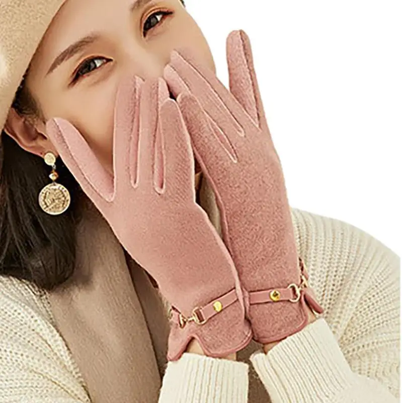 Warm Gloves For Women Touchscreen Touch Screens Comfortable Lined Anti-Slip Glove Touchscreen Non-Slip Cashmere Gloves For
Warm Gloves For Women Touchscreen Touch Screens Comfortable Lined Anti-Slip Glove Touchscreen Non-Slip Cashmere Gloves For