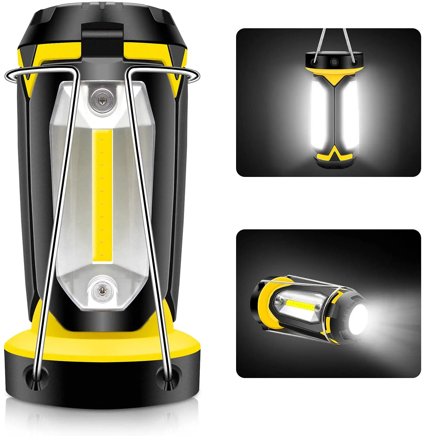 LED Camping Lantern Rechargeable,LED Lanterns, Portable Camping Lights,Flashlights by USB Charging, for Tent, Emergency, Fishing
LED Camping Lantern Rechargeable,LED Lanterns, Portable Camping Lights,Flashlights by USB Charging, for Tent, Emergency, Fishing