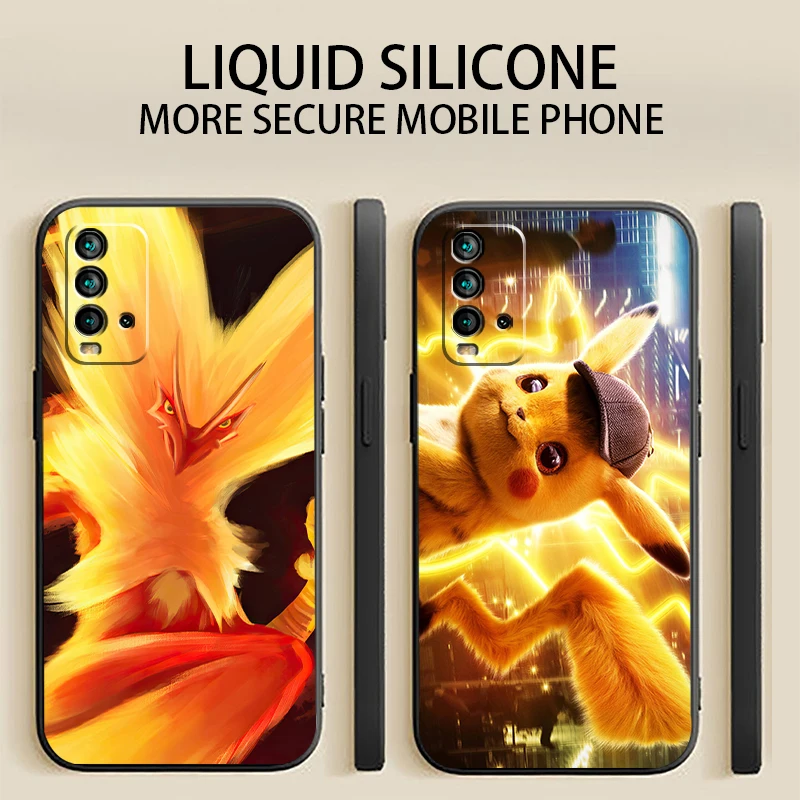 Japan Anime Pokémon Phone Case For Xiaomi Redmi 9 9i 9T 9AT 9A 9C TPU Back ShockProof Smartphone Black Protective Funda
Japan Anime Pokémon Phone Case For Xiaomi Redmi 9 9i 9T 9AT 9A 9C TPU Back ShockProof Smartphone Black Protective Funda
