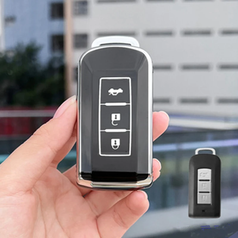 New TPU Car Remote Key Case For Mitsubishi Outlander ASX LANCER Pajero Sport Eclipse Cross Key Cover Shell Fob Accessories
New TPU Car Remote Key Case For Mitsubishi Outlander ASX LANCER Pajero Sport Eclipse Cross Key Cover Shell Fob Accessories