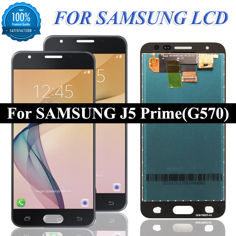 Original For 5.0" SAMSUNG J5 Prime LCD G570 G570F G570M Display Touch Screen For SAMSUNG GALAXY J5 Prime LCD Assembly
Original For 5.0" SAMSUNG J5 Prime LCD G570 G570F G570M Display Touch Screen For SAMSUNG GALAXY J5 Prime LCD Assembly