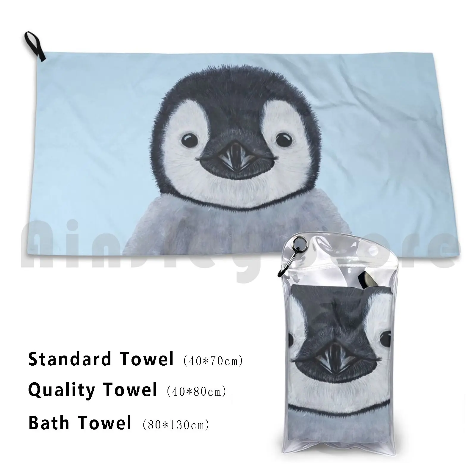 Penguin Fabric Bath Towel Beach Cushion Penguin Bird Baby Penguin Renee Hazen Colorful New Animal 
Penguin Fabric Bath Towel Beach Cushion Penguin Bird Baby Penguin Renee Hazen Colorful New Animal