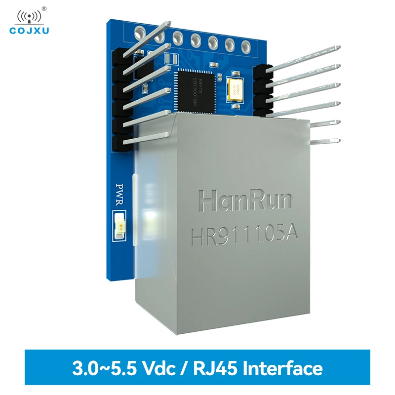 Serial to Ethernet Module EBYTE NT1-B/NT1 TTL Level to RJ45 Ethernet Modbus Gateway MQTT Dynamic IP Low Power Consumption
Serial to Ethernet Module EBYTE NT1-B/NT1 TTL Level to RJ45 Ethernet Modbus Gateway MQTT Dynamic IP Low Power Consumption