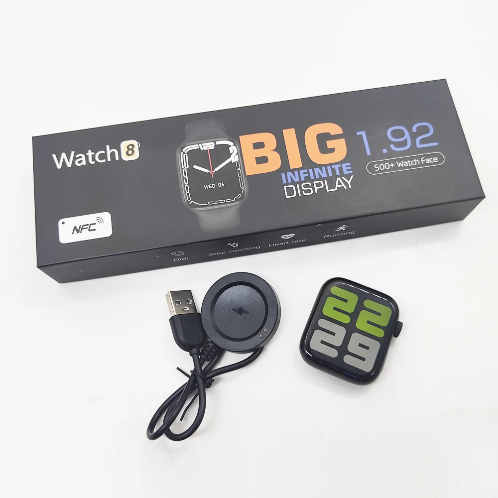 Смарт-часы 8 m9pro max reloj, водонепроницаемые Смарт-часы с поддержкой Bluetooth, с функцией звонка, Android 1,92, NFC
Смарт-часы 8 m9pro max reloj, водонепроницаемые Смарт-часы с поддержкой Bluetooth, с функцией звонка, Android 1,92, NFC