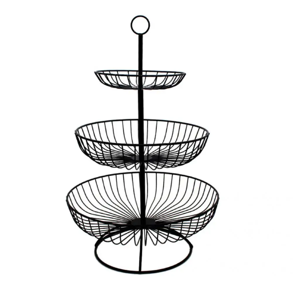 Scratch Resistant Hollow Design Three Tier Fruit Basket Stand for Vegetables
Scratch Resistant Hollow Design Three Tier Fruit Basket Stand for Vegetables