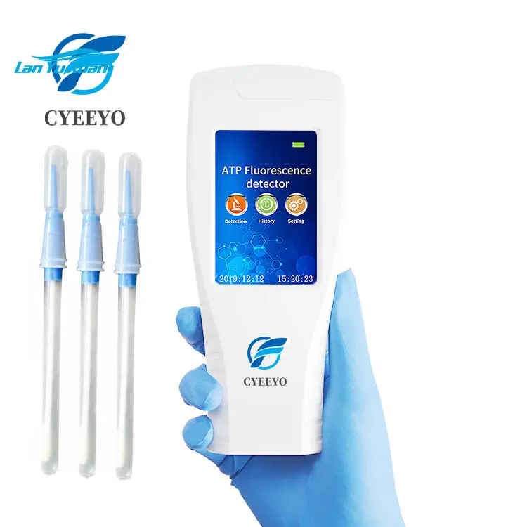 Hand Held Bacteria Handheld Atp Fluorescence Detector Meter Testing Instrument
Hand Held Bacteria Handheld Atp Fluorescence Detector Meter Testing Instrument