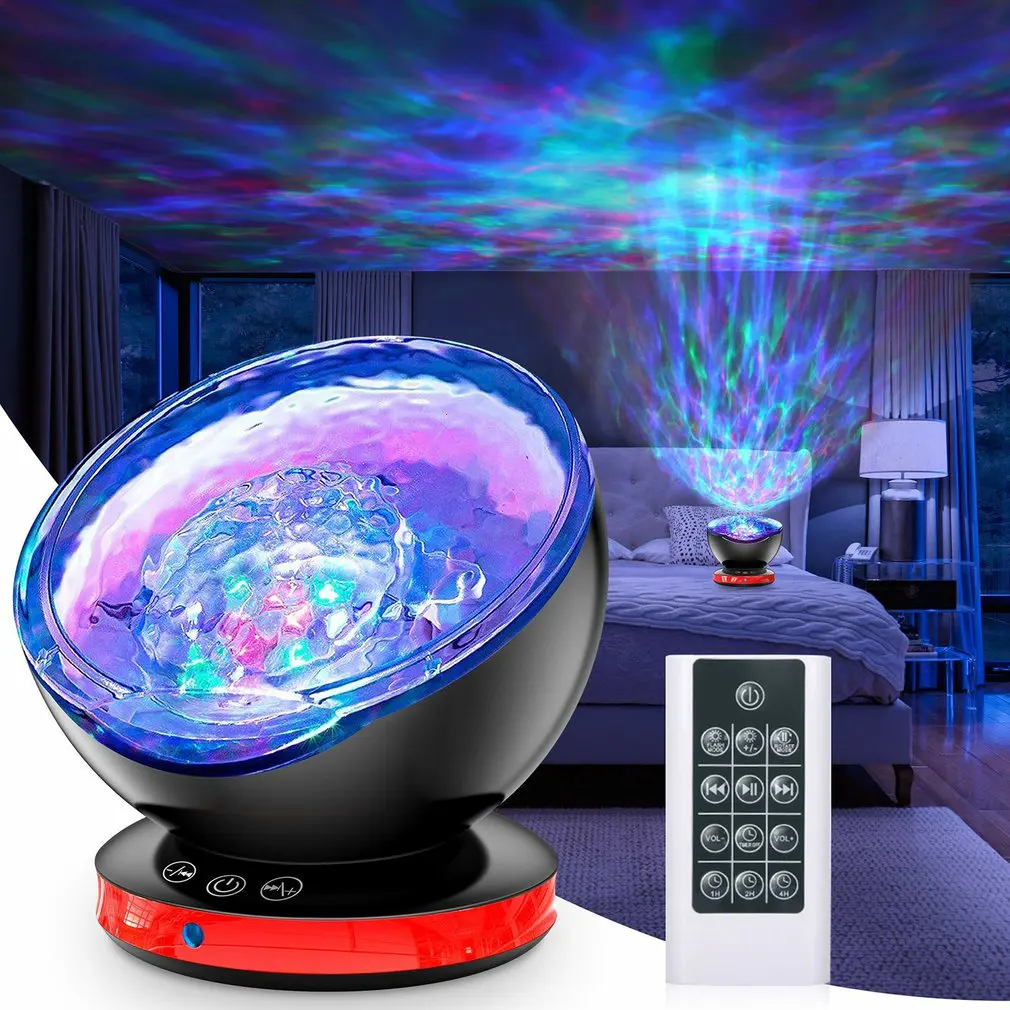 7 Modes USB LED Star Night Light Music Starry Water Wave LED Projector Light With Remote Control Timer Projector Light Decor
7 Modes USB LED Star Night Light Music Starry Water Wave LED Projector Light With Remote Control Timer Projector Light Decor