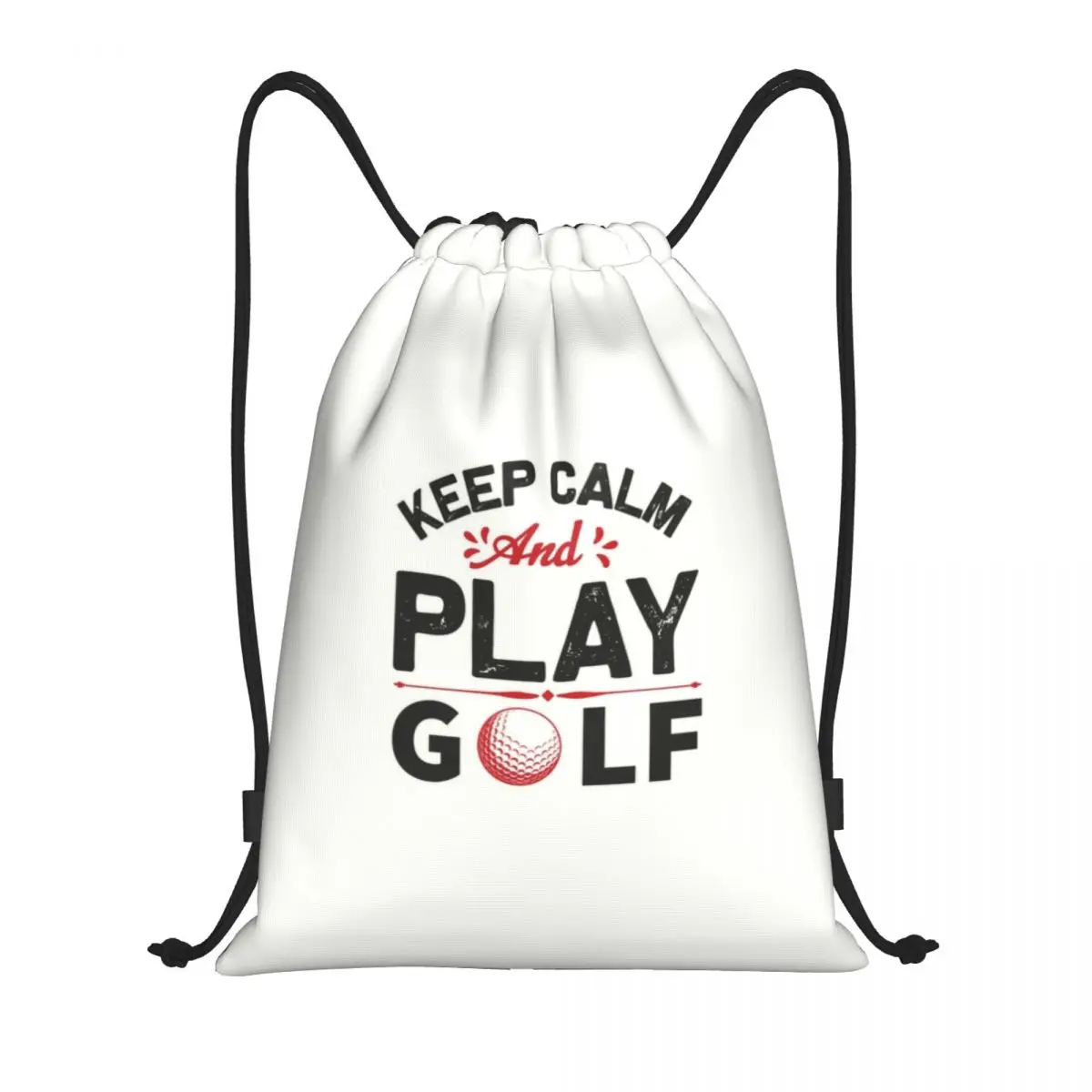 Custom Keep Calm And Play Golf Drawstring Bag for Training Yoga Backpacks Women Men Golfer Golfing Sport Sports Gym Sackpack
Custom Keep Calm And Play Golf Drawstring Bag for Training Yoga Backpacks Women Men Golfer Golfing Sport Sports Gym Sackpack