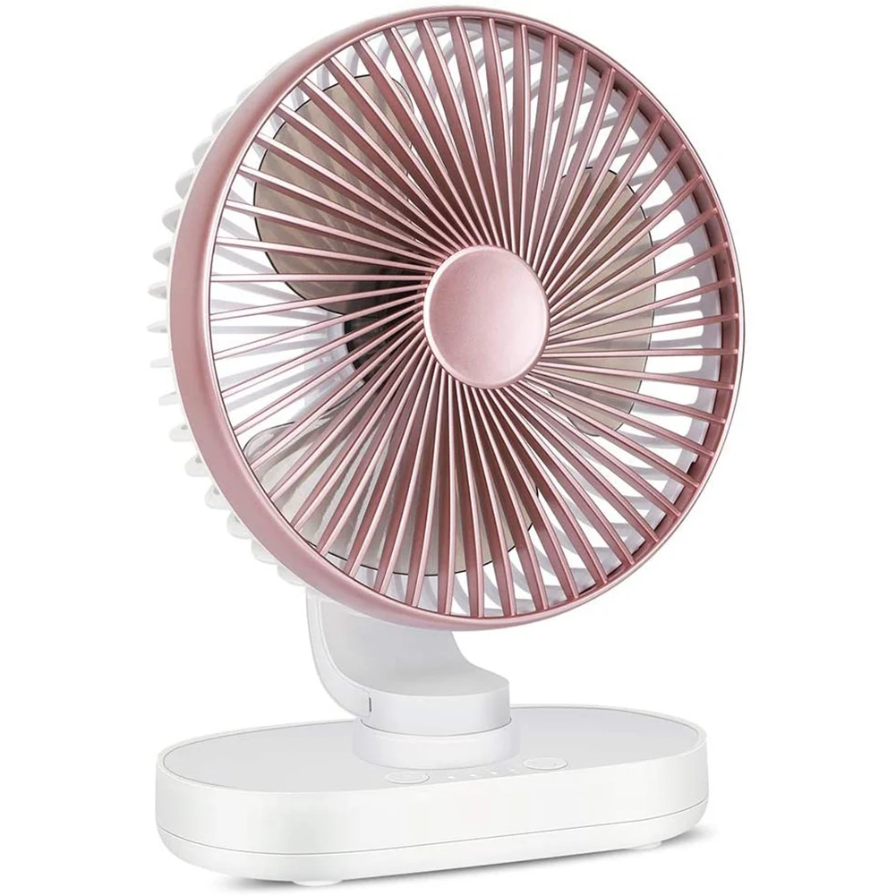USB Oscillation Mini Desk Fan Small Quiet Table Fan with 4 Speeds USB Rechargeable Battery Operated Personal Fan B
USB Oscillation Mini Desk Fan Small Quiet Table Fan with 4 Speeds USB Rechargeable Battery Operated Personal Fan B