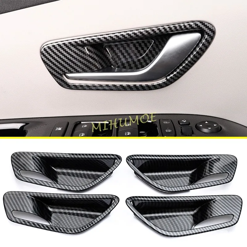 Крышка внутренней дверной ручки автомобиля из углеродного волокна, отображающая накладка на 2021 2022 2023 2024 2025 Hyundai Tucson
Крышка внутренней дверной ручки автомобиля из углеродного волокна, отображающая накладка на 2021 2022 2023 2024 2025 Hyundai Tucson