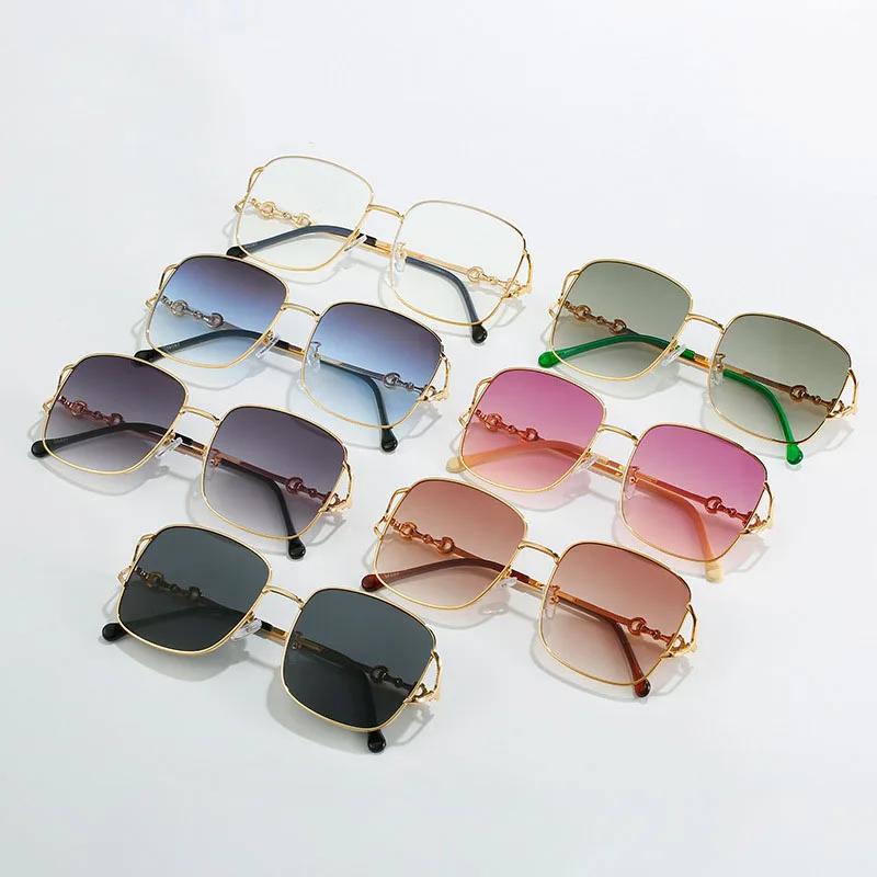 2022 Fashion Metal Square Frame Sunglasses Polarized Brand Design Anti-ultraviolet UV400 Casual Sunglasses for Adult ,Women,Men
2022 Fashion Metal Square Frame Sunglasses Polarized Brand Design Anti-ultraviolet UV400 Casual Sunglasses for Adult ,Women,Men
