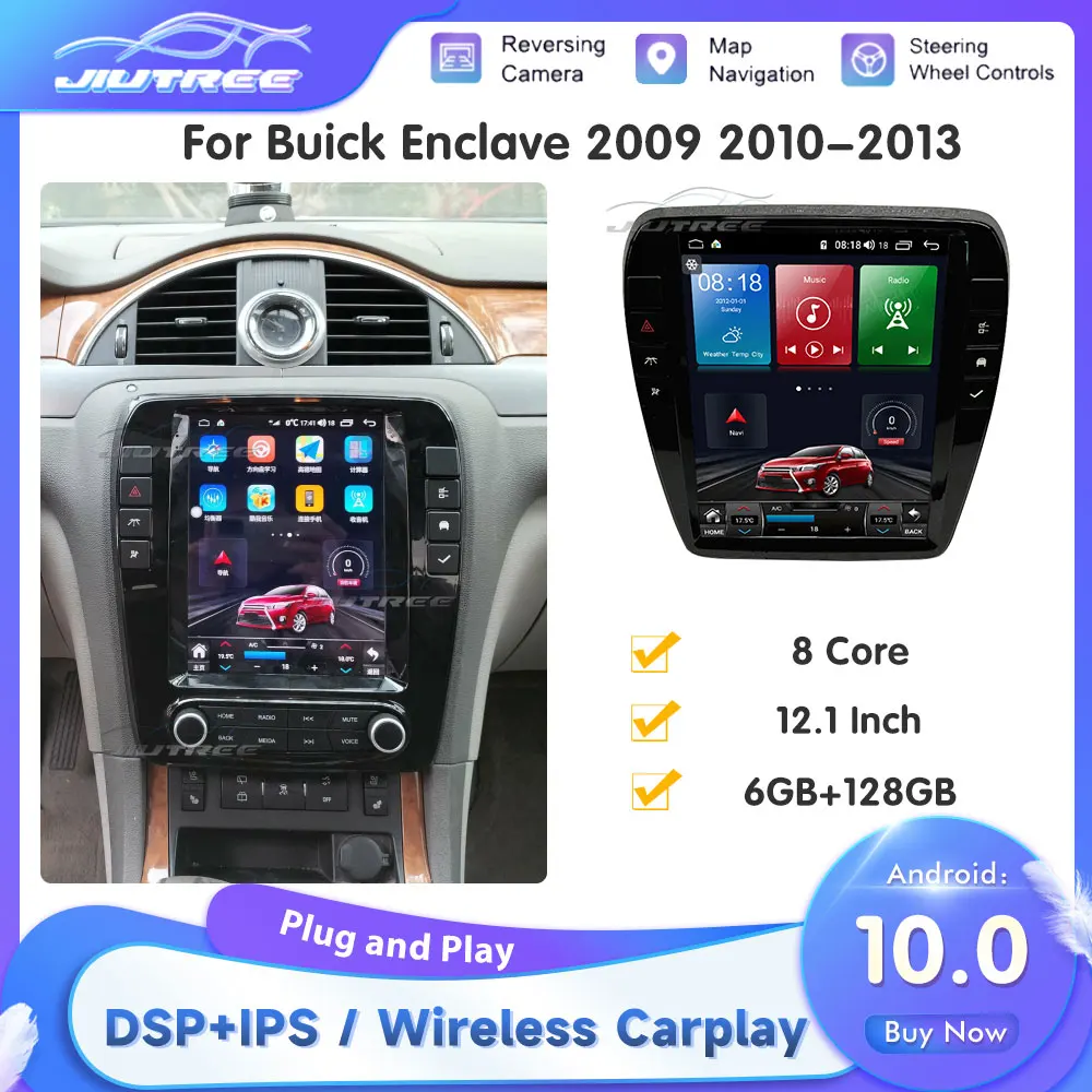 Автомобильный радиоприемник 128 ГБ для Buick анклава 2009 2010 2011 2012 DVD-плеер Carplay GPS-навигация головное устройство 2 Din Автомобильный стереоприемник
Автомобильный радиоприемник 128 ГБ для Buick анклава 2009 2010 2011 2012 DVD-плеер Carplay GPS-навигация головное устройство 2 Din Автомобильный стереоприемник