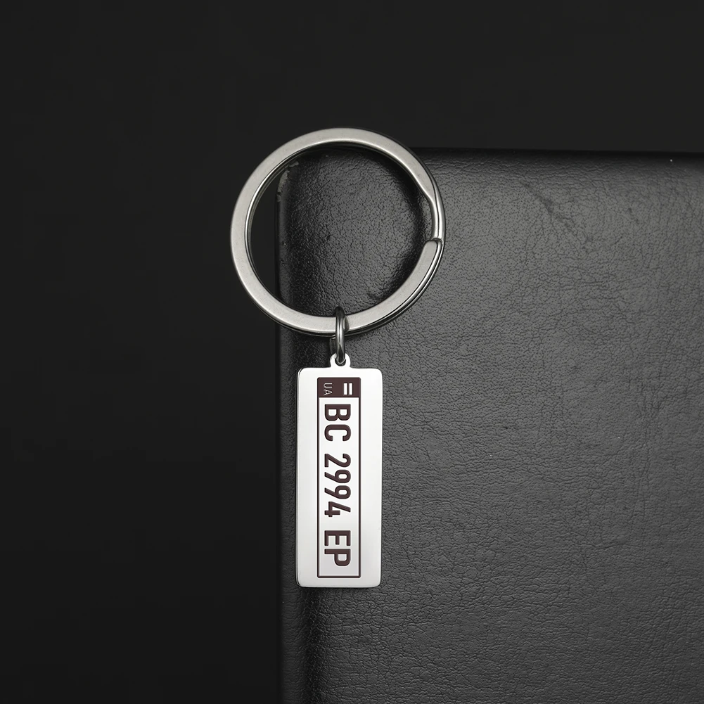 Lemegeton Custom Car Number Plate Keychain Personalized License Plate Keyring Auto Vehicle Anti-lost Key Chain Boyfriend Gifts
Lemegeton Custom Car Number Plate Keychain Personalized License Plate Keyring Auto Vehicle Anti-lost Key Chain Boyfriend Gifts
