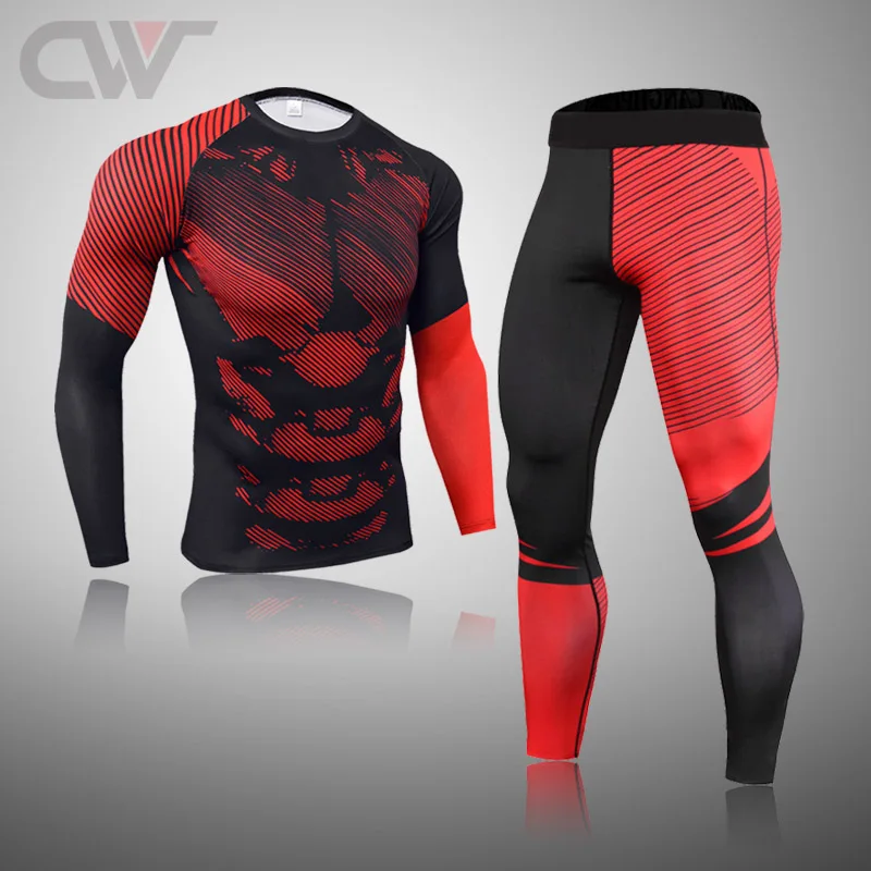 Men's Sports Tights Thermal Underwear Kit Second Skin Gym Running Long Johns Set Compression Sportswear Male Workout Clothing
Men's Sports Tights Thermal Underwear Kit Second Skin Gym Running Long Johns Set Compression Sportswear Male Workout Clothing