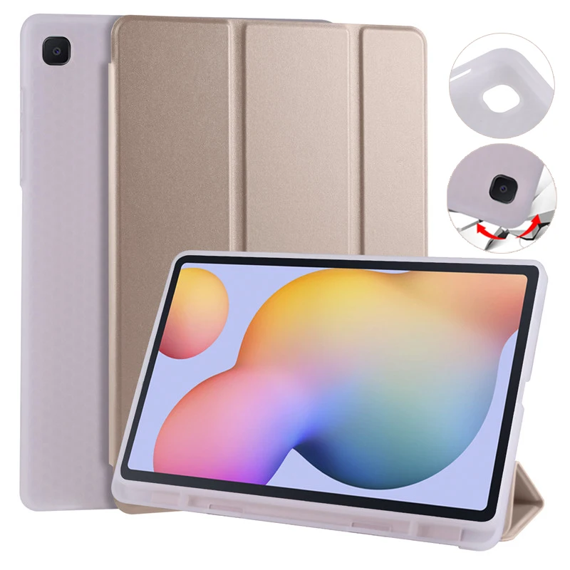Case for Samsung Galaxy Tab S8 S7 S6 Lite with Pen Holder Folding Stand Silicon Book Cover for Funda Tab S8 S7 S6 Lite 2022 Case
Case for Samsung Galaxy Tab S8 S7 S6 Lite with Pen Holder Folding Stand Silicon Book Cover for Funda Tab S8 S7 S6 Lite 2022 Case