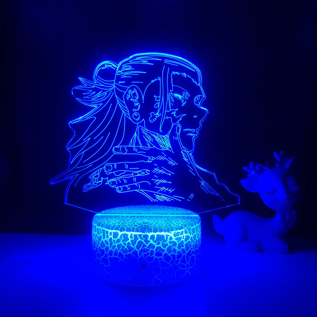 Anime Lamp 3D light LED anime jujutsu kaisenn Nightlights figurine Lighting for cartoon comics light home decor lamp gift
Anime Lamp 3D light LED anime jujutsu kaisenn Nightlights figurine Lighting for cartoon comics light home decor lamp gift