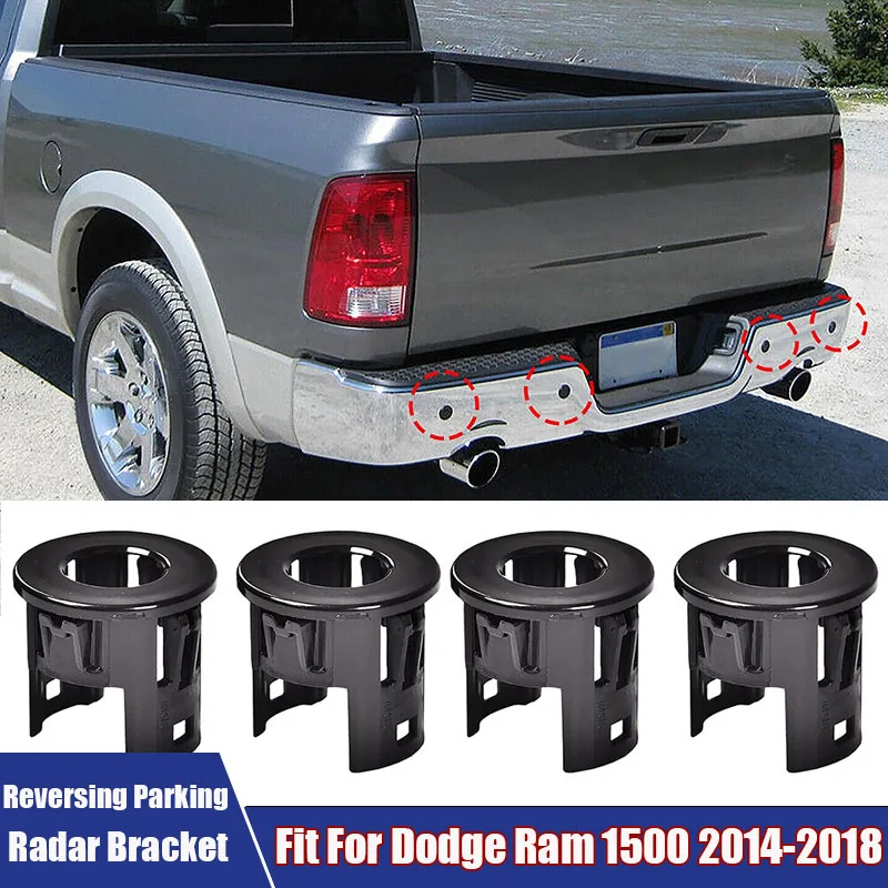 4Pcs Car Reversing Parking Radar Sensor Support Bracket Bezels For Dodge Ram 1500 2014-2018 Car Accessories Astern Radar Bracket
4Pcs Car Reversing Parking Radar Sensor Support Bracket Bezels For Dodge Ram 1500 2014-2018 Car Accessories Astern Radar Bracket