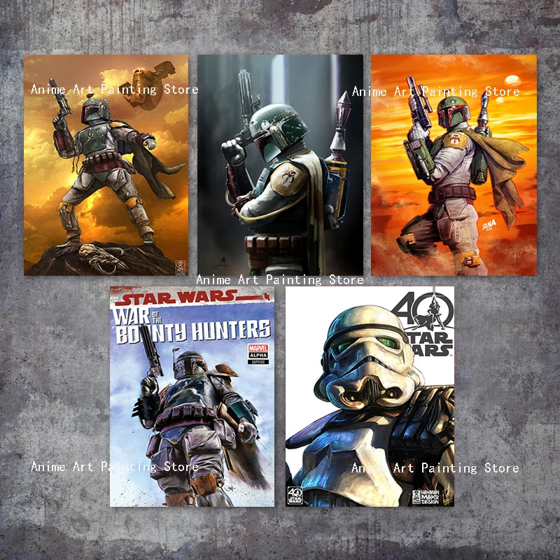 Disney Posters and Prints Star Wars Anime Wall Art The Mandalorian Canvas Painting Mural Picture for Living Home Decor Cuadros
Disney Posters and Prints Star Wars Anime Wall Art The Mandalorian Canvas Painting Mural Picture for Living Home Decor Cuadros