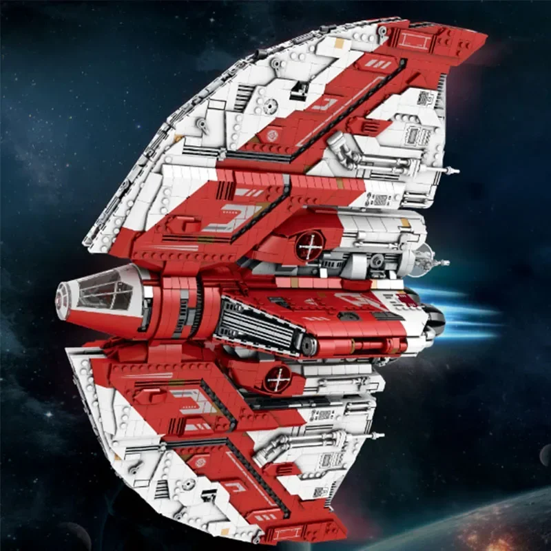 5749 PCS Battleship Space Wars Weapon UCCS T6 Shuttle with Stand Spaceship Sets 75362 Building Blocks Kid Toys Christmas Gift
5749 PCS Battleship Space Wars Weapon UCCS T6 Shuttle with Stand Spaceship Sets 75362 Building Blocks Kid Toys Christmas Gift