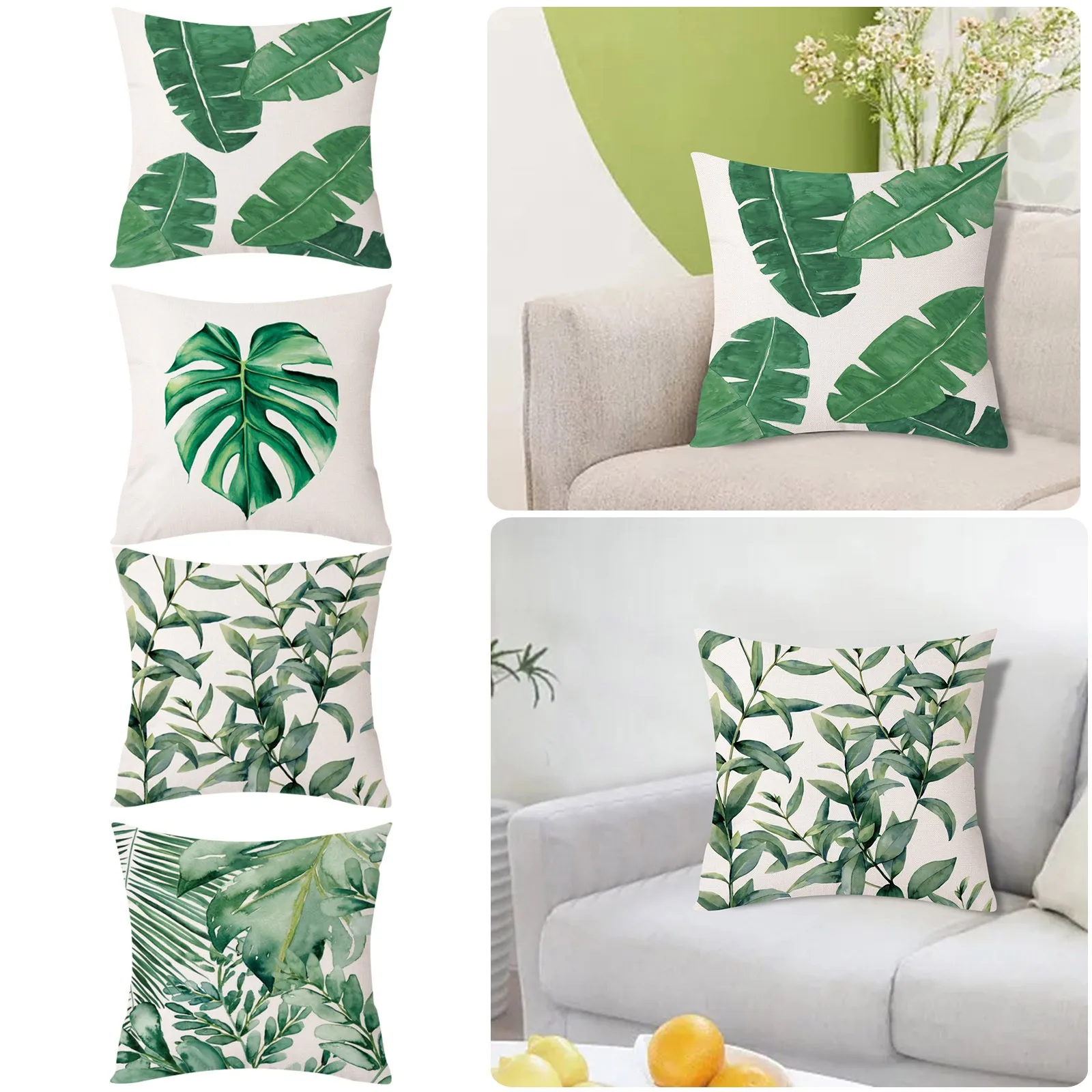 Green Botanical Jungle Collect Design Pillowcase Sofa Cushion Tropical Rainforests Leaf Decorative Throw Bedding Pillowcases
Green Botanical Jungle Collect Design Pillowcase Sofa Cushion Tropical Rainforests Leaf Decorative Throw Bedding Pillowcases