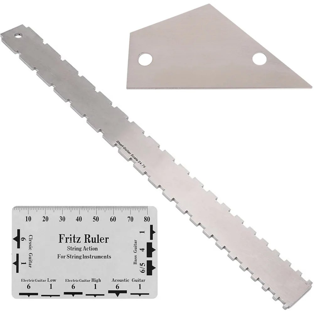 Guitar Neck Notched Straight Edge Ruler Fret Leveling String Actions Gauge Ruler Stainless Steel Fingerboard Guitars Accessories
Guitar Neck Notched Straight Edge Ruler Fret Leveling String Actions Gauge Ruler Stainless Steel Fingerboard Guitars Accessories