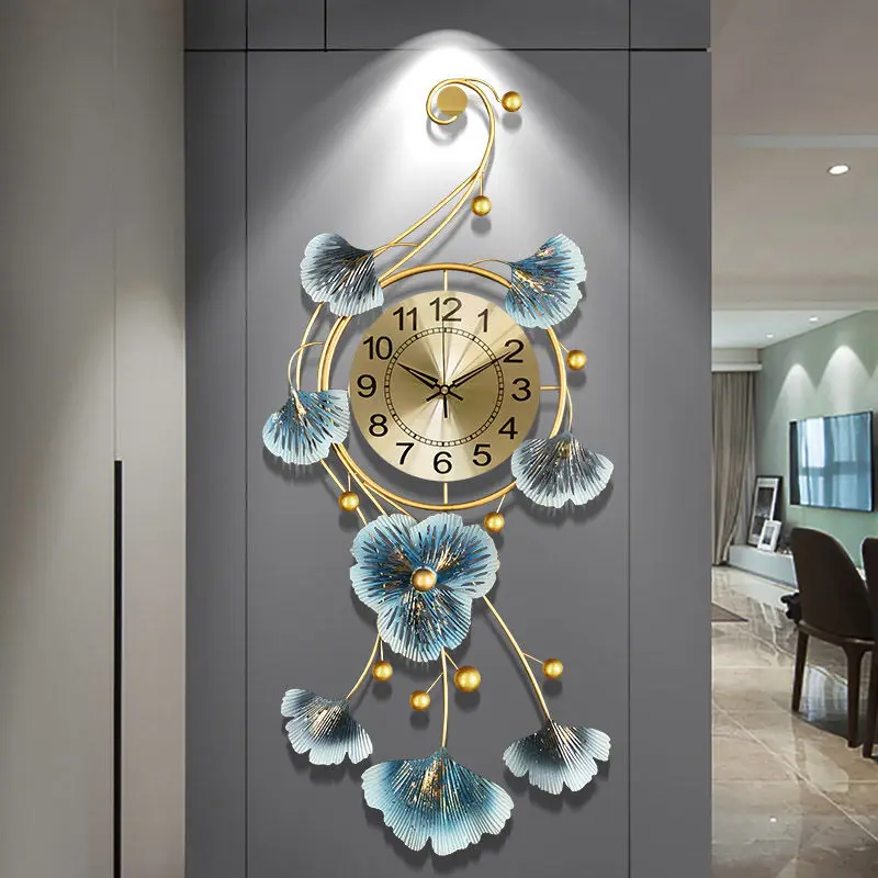 Home living room fashion creative wall clock light luxury art atmospheric clock restaurant clock wall hanging table
Home living room fashion creative wall clock light luxury art atmospheric clock restaurant clock wall hanging table