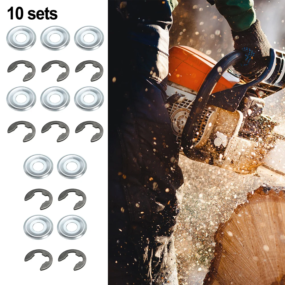 10Pcs Clutch Washer And E-Clip Kit For Chainsaws MS210 MS230 MS250 Replacement Chainsaw Clutch Drum Washer E-Clip Kit
10Pcs Clutch Washer And E-Clip Kit For Chainsaws MS210 MS230 MS250 Replacement Chainsaw Clutch Drum Washer E-Clip Kit