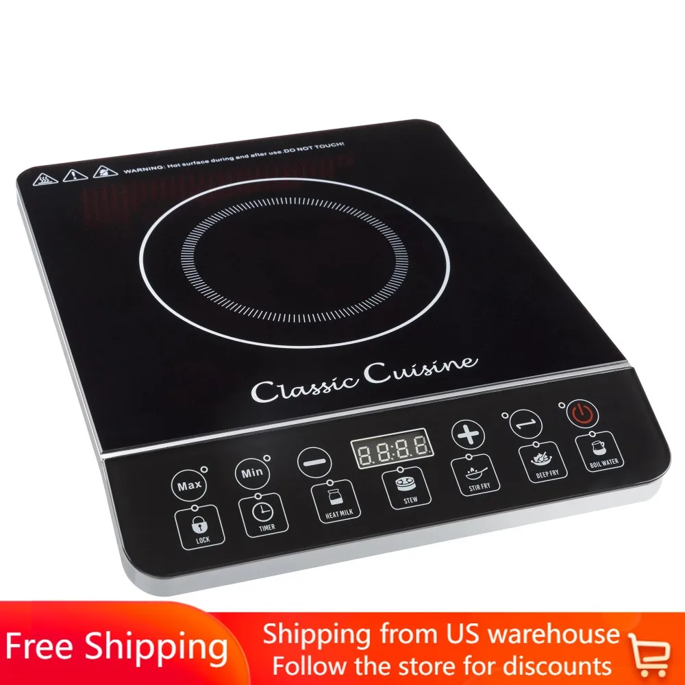 Induction Cooktop - Electric Hot Plate Stove Burner Cooker Kitchen Appliances Home 
Induction Cooktop - Electric Hot Plate Stove Burner Cooker Kitchen Appliances Home