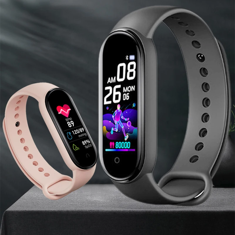 M5 Smart Digital Watch Men Bracelet Women Kids Sports Fitness Tracker Pedometer Heart Rate Blood Pressure Monitor Wristbands
M5 Smart Digital Watch Men Bracelet Women Kids Sports Fitness Tracker Pedometer Heart Rate Blood Pressure Monitor Wristbands