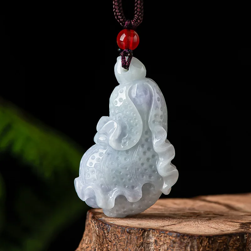 Burmese Jade Cabbage Pendant Jewelry Accessories Carved Purple Emerald Stone Necklaces Choker Necklace Natural Real Jadeite
Burmese Jade Cabbage Pendant Jewelry Accessories Carved Purple Emerald Stone Necklaces Choker Necklace Natural Real Jadeite