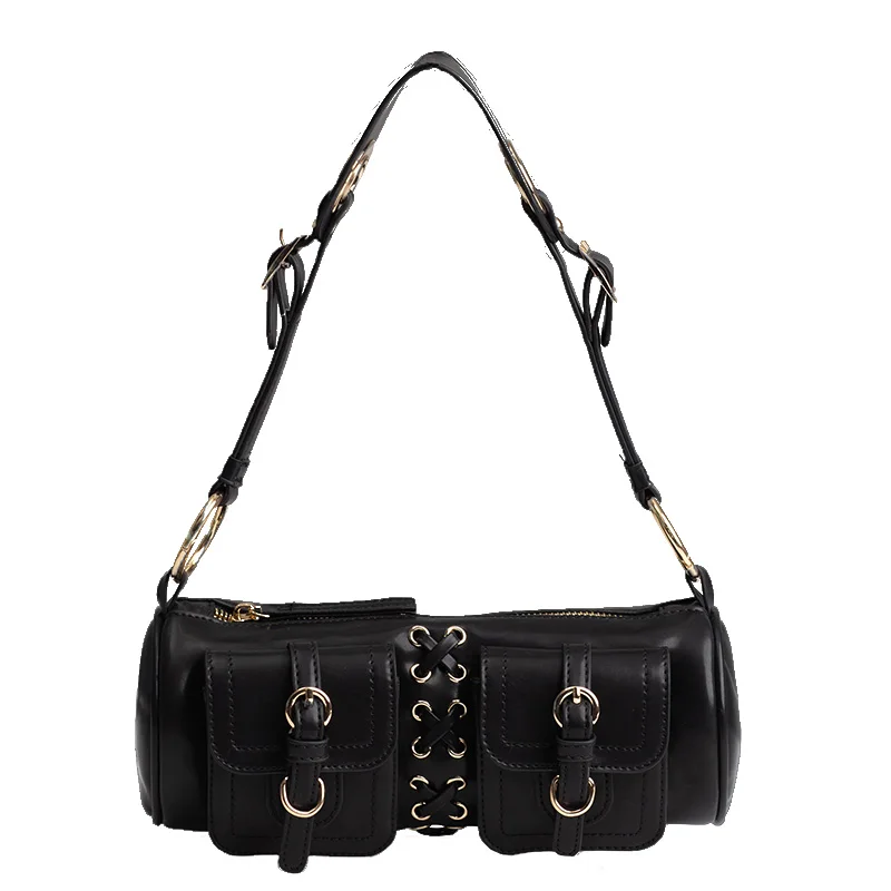 Vintage handbag new spring women's bag spicy girl texture minority method stick bag bandage underarm bag
Vintage handbag new spring women's bag spicy girl texture minority method stick bag bandage underarm bag