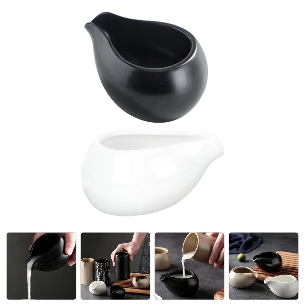 2 Pcs Steak Sauce Bucket Drink Containers Kitchen Supply Jug Japanese Style Milk Ceramics Beverage Cups Home
2 Pcs Steak Sauce Bucket Drink Containers Kitchen Supply Jug Japanese Style Milk Ceramics Beverage Cups Home