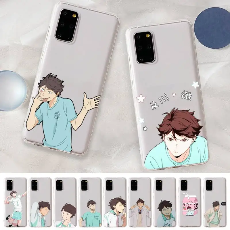 Anime Haikyuu Oikawa Phone Case for Samsung S20 S10 lite S21 plus for Redmi Note8 9pro for Huawei P20 Clear Case
Anime Haikyuu Oikawa Phone Case for Samsung S20 S10 lite S21 plus for Redmi Note8 9pro for Huawei P20 Clear Case