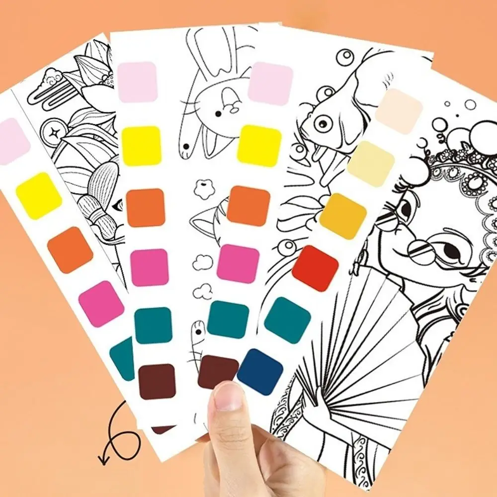 Toy Kindergarten Gouache Art Coloring Books With Paint and Brush Watercolor Paper Blank Doodle Book Set Drawing Book
Toy Kindergarten Gouache Art Coloring Books With Paint and Brush Watercolor Paper Blank Doodle Book Set Drawing Book